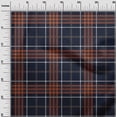 thumbnail image 2 of oneOone Polyester Lycra Fabric Tartan Check Fabric Prints By Yard 56 Inch Wide, 2 of 4