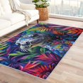 thumbnail image 1 of 3x5 Area Rug Seal Rugs, Colorful Carpet for Living Room Bedroom Animal Patterned Indoor Home Decor, Non Slip Soft & Low Pile Small Washable Rug ZJ&668, 1 of 7