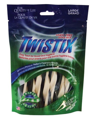 Gâteries pour chiens Twistix arôme vanille menthe grand