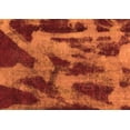 thumbnail image 1 of Ahgly Company Indoor Rectangle Abstract Orange Modern Area Rugs, 5' x 8', 1 of 4