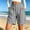*Black, variant on Women’s Plaid Elastic High Waist Bermuda Shorts with Pockets,Summer Casual Beach Midi Shorts Black,Women's Plus XXL