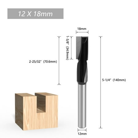 

BAMILL Spiral Bottom Cleaning Router Bit Woodworking Milling Cutter Engraving Machine