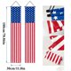 thumbnail image 3 of 2Pcs Hanging Flag Banners And Porch Sign 4th Of July Decorations Outdoor Patriotic Memorial Day Decor Party Supplies For July Fou, 3 of 5