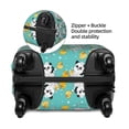 thumbnail image 2 of Yiaed Panda Bathing Print Travel Luggage Cover Suitcase Protector Fits 18-32 Inch Luggage Wheel Covers Patterned Elastic Luggage Anti-scratch（No luggage）-X-Large, 2 of 5