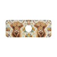thumbnail image 7 of Yayeee Faucet Mat for Kitchen Sink 14.7" Diatomite Long Splash Guard Pad, Floral Cow, 7 of 7