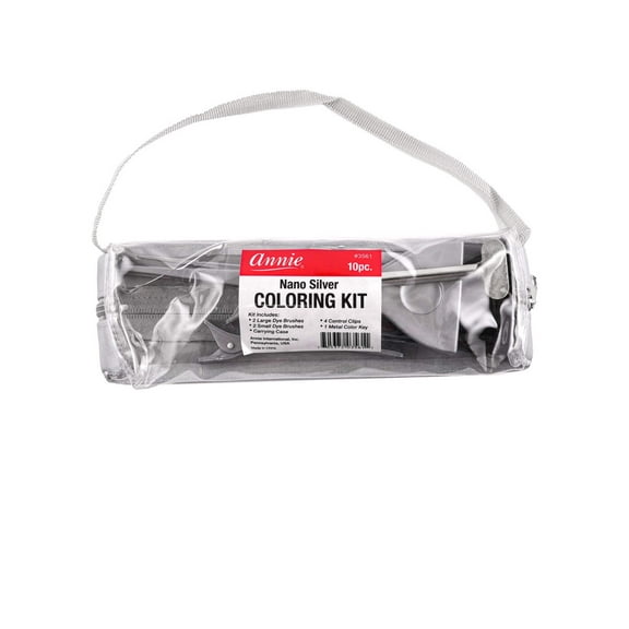 Annie 10-Piece Hair Coloring Kit - Silver