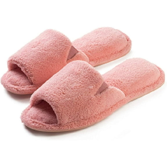 Roxoni Women's  Open Toe Terry Pool & Bath Slipper -sizes 6 to 11 -style #2186