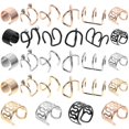 thumbnail image 2 of 48PCS Braided Hair Set for Women – Multi Use Ear Cartilage Clips, Dreadlock Accessories in Black, Silver, Gold, Rose Gold – Stylish Jewelry for Daily, 2 of 4
