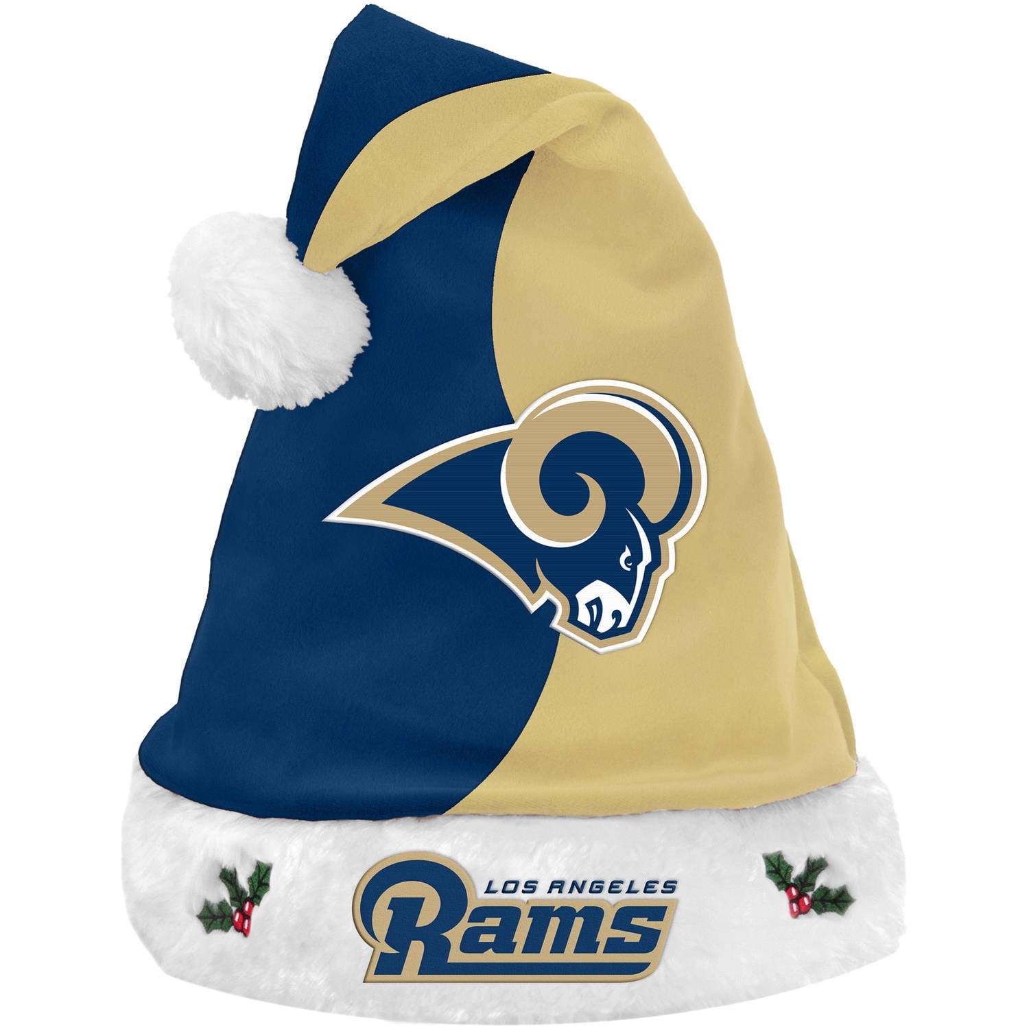 rams santa hat