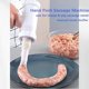 thumbnail image 2 of embutidora de carne manual para hacer salchichas máquina para hacer ensaladas manual + embudo, 2 of 5