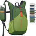 thumbnail image 1 of Mochila de Senderismo BECOJADDE 15L Plegable Ultraligera Verde Oliva, 1 of 8