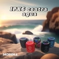 thumbnail image 4 of Bocina Moreka 416 8W 1200mAh Bluetooth, TF Card, Radio FM, USB Contra Agua IPX6, 4 of 10