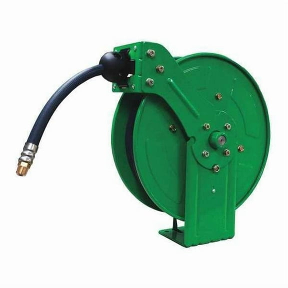 Speedaire Spring Return Hose Reel,1/4" MNPT,25 ft 49AE03