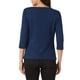 thumbnail image 3 of INSPIRE CHIC Blusa de Cuello Barco de Cuadros para Mujer con Manga 3/4 en Azul Real, 3 of 6