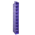 thumbnail image 2 of GROWTH TANK 10-Shelving Hanging Shelf Storage,Reusable,Oxford,Dust ,43x12'', 2 of 4