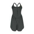 thumbnail image 5 of ZZwxWA Womens Athletic Romper Tennis Dress with Separate Shorts and Bra Onesie Open Back Jumpsuits Workout Shorts Dresses, 5 of 6