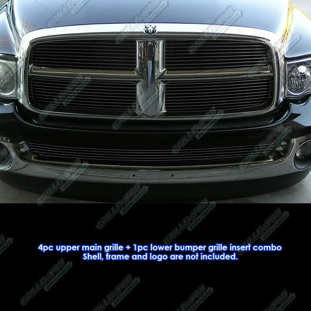 APS Compatible with Dodge Ram 1500 2500 3500 20022005 Aluminum Black