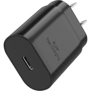 Entronix Universal Wall Adapter, 25W Fast Charger Block with USB-C Port, Black