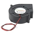 thumbnail image 4 of Ventilador Turbo, Bajo Ruido DC 12V 2.4A Rodamientos De Bolas Dobles Ventilador Centrífugo De Escape Bobina De Cobre Para Enrutadores Impresoras Computadoras, 4 of 8