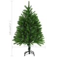 thumbnail image 4 of vidaXL Artificial Pre-lit Christmas Tree with Ball Set 120 cm Green, 4 of 5