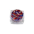 thumbnail image 2 of Bâton Pailleté du 4 Juillet, Paillettes Rouges Blanches et Bleues pour le Visage, Bâtons Pailletés pour les Cheveux, Paillettes Étoile de la Fête de l'Indépendance, Décalcomanies d'Ongles à Sequins du 4 Juillet Confettis Mixtes pour Femmes Filles Décoration d'Ongles pour le Corps(B), 2 of 8