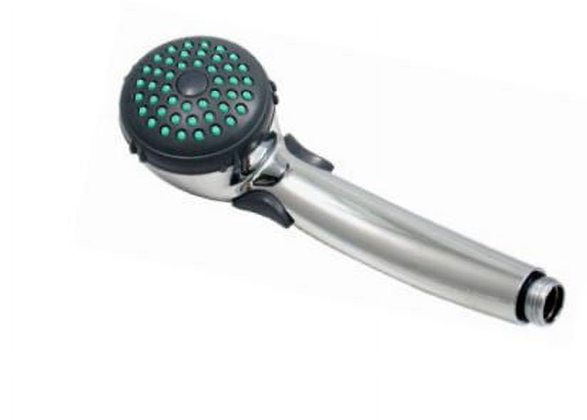 Phoenix Faucets by Valterra PF276035 Single-Function Handheld Shower Head with Trickle Shut-Off - Biscuit