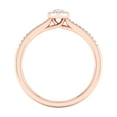 thumbnail image 4 of Imperial 1/4 Ct TDW Marquise Diamond Halo Engagement Ring in 10K Rose Gold (H-I, I2), 4 of 4