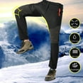 thumbnail image 3 of MSJUHEG Mens Pants Work Pants For Men Men Waterproof Windproof Outdoor Camping Hiking Warm Trousers Pants Cargo Pants For Men Black Xl, 3 of 5