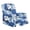 Blue Hibiscus, variant on Chririnla Elegant Hummingbird Floral Recliner Cover 4 Pieces Lazy Boy Chair Covers Breathable Recliner Sofa Slipcover Anti-Slip Fitted Furniture Protector with Elastic Bottom,1 Seater