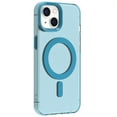 thumbnail image 2 of Candy Color Translucent Phone Case for iPhone 13, Compatible with MagSafe - Ultra Slim Lightweight Shockproof Protective Anti-Yellow Phone Cover Designed for iPhone 13, Blue, 2 of 5