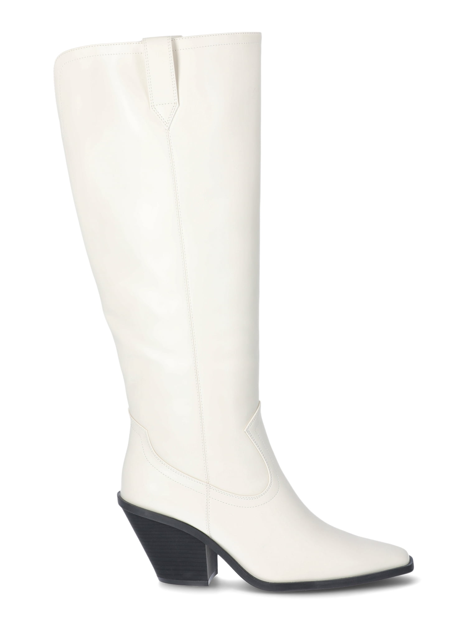 Scoop Women’s Faux Leather Tall Western Boots, Sizes 6-11