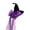j48-Purple, variant on LIIPEE Halloween Gothic Bow Embellishment Witch Hat For Women Costume Accessories One Size
