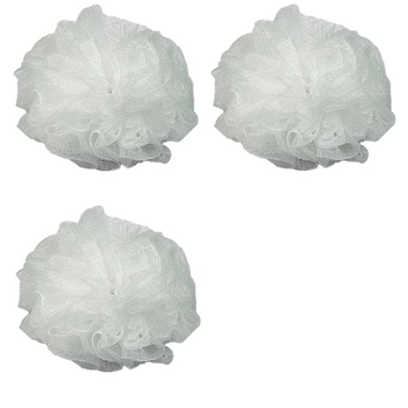 Luxury Luffa Éponge de Bain Loofah sur une Corde, Couleur Peut Varier (Lot de 3)