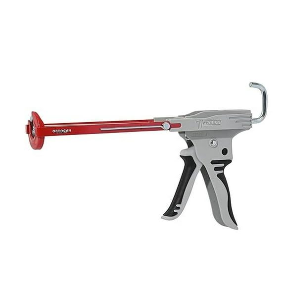 212-HTD Caulk Gun - Drip-Free HybridTech Series - Heavy Duty Caulking Gun with Seal Puncture Tool & Spout Cutter - Professional Grade for Home Improvement & Construction