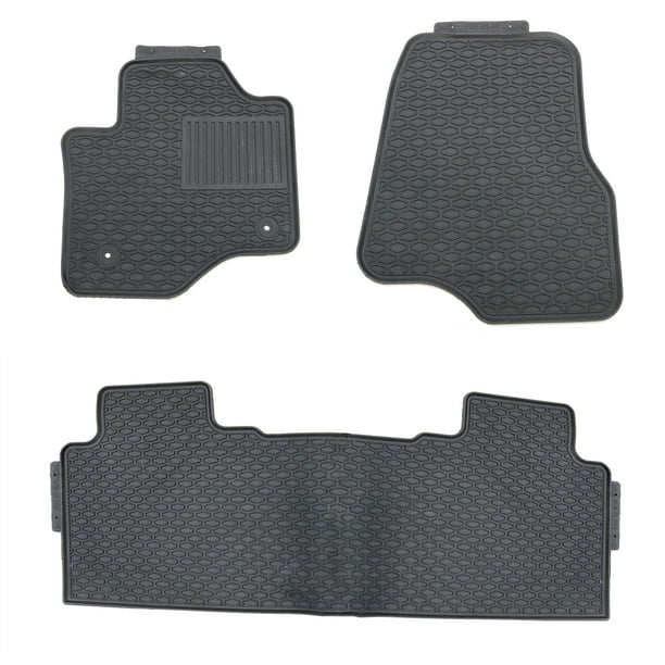 All Weather Floor Mats For Ford F 250 Super Duty 2017 Up 4 Door Only