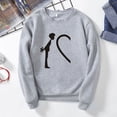 thumbnail image 1 of Pntutb Pareja Estampado Plus Terciopelo Manga Larga Cuello Redondo Jersey Sudadera top (Unisex) Pntutb Pntutb-3337, 1 of 5
