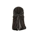 thumbnail image 2 of Your Chair Covers - Satin Self-Tie Universal Chair Cover Black, 2 of 3