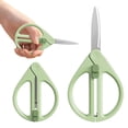 thumbnail image 2 of Solivara Portable Retractable Pocket Sized Folding Craft Scissors With Cute Water Drop Design For Art DIY Travel Sewing(Green,5.51*3.54in), 2 of 9