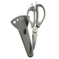 thumbnail image 3 of Rachael Ray Professional Multi Shear Kitchen Scissors with Herb Stripper and Sheath, Gray, 3 of 10