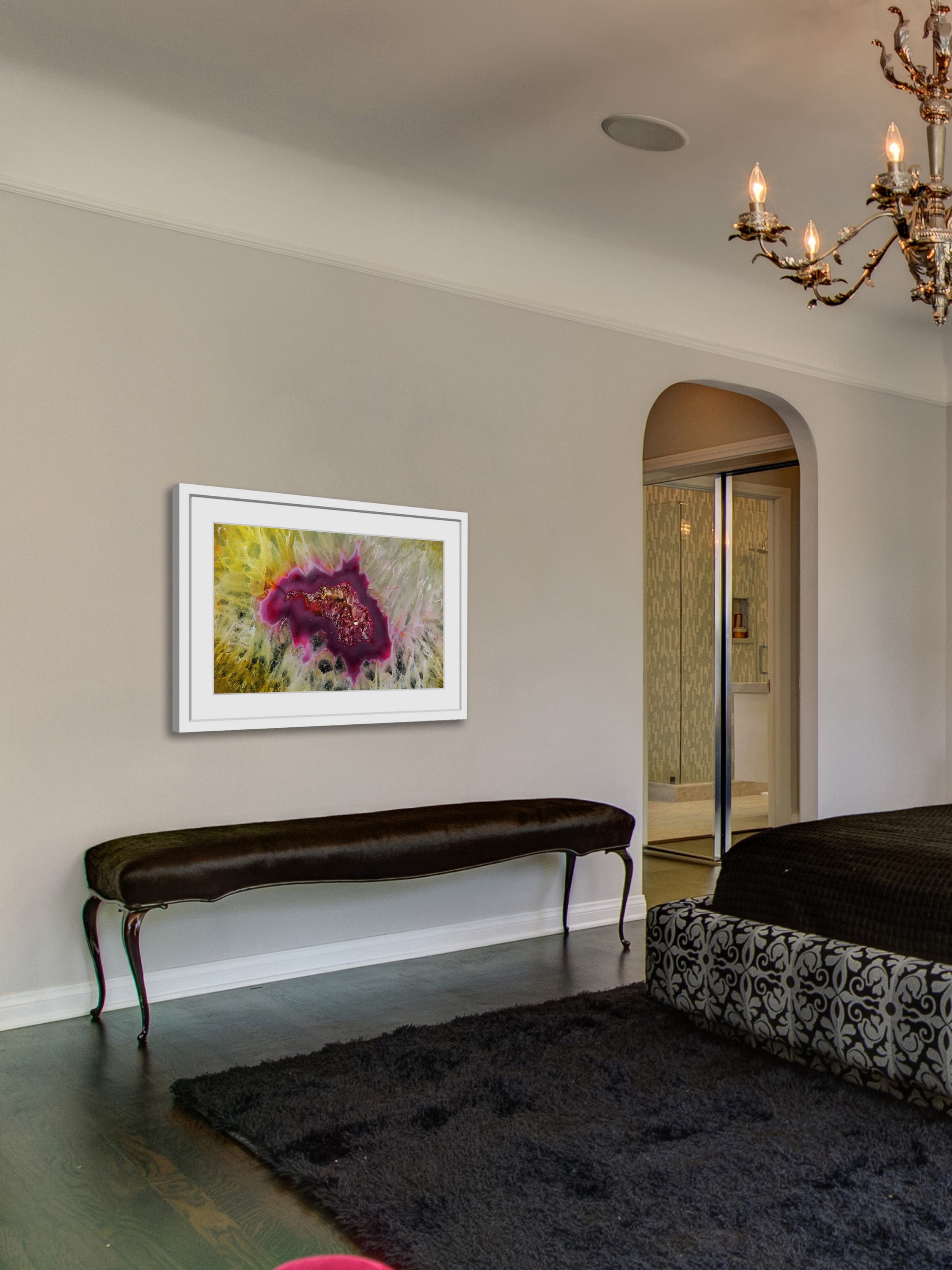 "Colorful Composition" Framed Painting Print