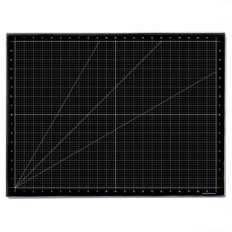 Black Glass Craft Mat, Size: 18 x 24