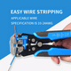 thumbnail image 3 of Pinza Pela Cable Automática Pinzas Cortadoras Cable 5 Y 1 Azul/Gris, 3 of 4