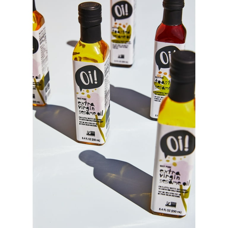 Oi! Extra Virgin Sesame Oil, 8.4 Fl oz, Non-GMO, Gluten Free for