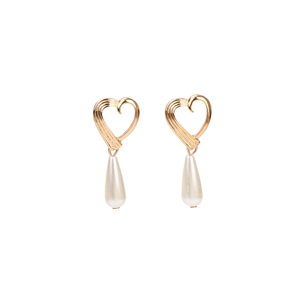 Details about   14k Yellow Gold Heart Love Petite Tiny Stud Earrings 