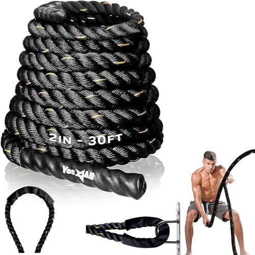 Yes4All Battle Rope No Cover 2in - 30ft