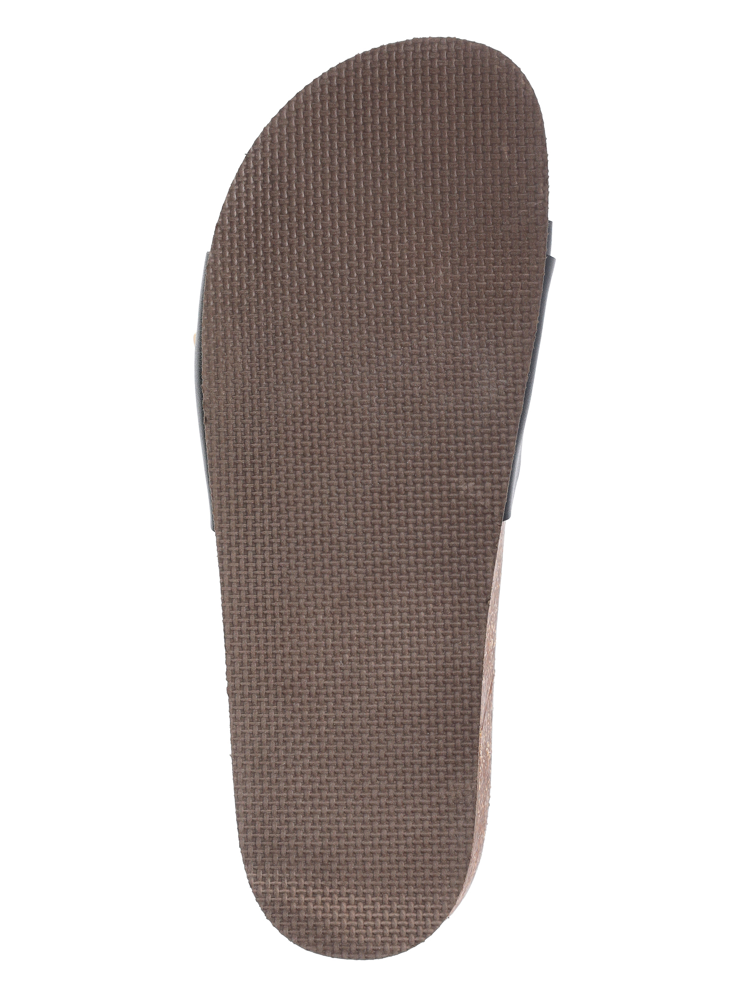 Time and Tru Women's One Buckle Footbed Slide Sandals