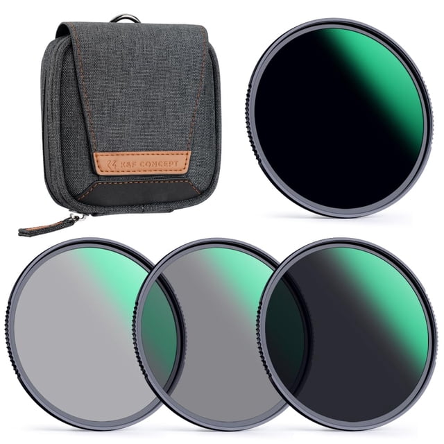 Kit de filtros de lentes K&F CONCEPT 95 mm ND4 ND8 ND64 ND1000