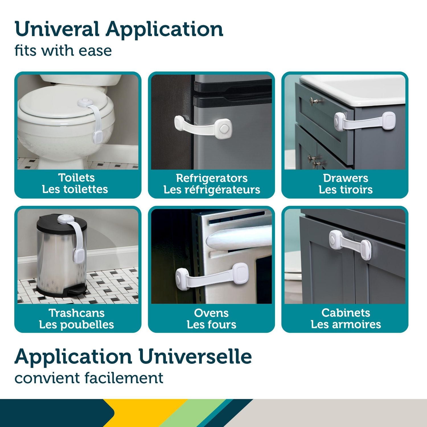 Safety 1st Verrou Multi-Usage Outsmart Sécurité des bébés et des enfants