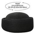 thumbnail image 2 of Hsqqdc Straw Pillbox Hat, Retro Wedding Fedora Fashion Beret Fascinator Painter Hat, 2 of 7