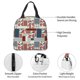 thumbnail image 4 of Disketp Patchwork In Country Style Bolsa Térmica para Almuerzo para Hombre y Mujer, Ideal para Trabajo, Senderismo y Picnic, 4 of 8
